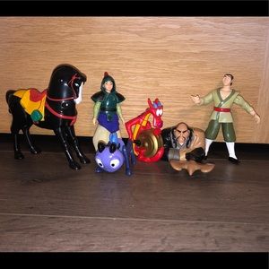 Disney Mulan Toy Lot